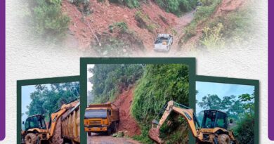 Pastaza: maquinaria del Gad provincial realizó limpieza por derrumbes en vía Canelos