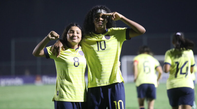 Ecuador feemnino sub17 gana a Paraguay 1-0y esta a un punto de calsificarse a su primer mundial de la categorìa