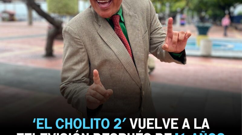 ‘El Cholito’ II vuelve a la TV ecuatoriana