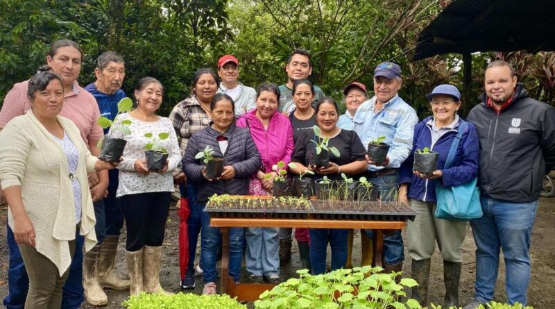 Pastaza: Técnicos del GAD Pastaza brindan ayuda a campesinos para producción de hortalizas