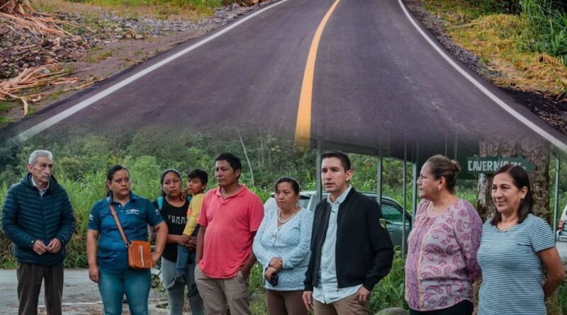 (Publinota) avanza asfaltado de la nueva vía Nuevo Mera-24 de mayo de 13.7Km