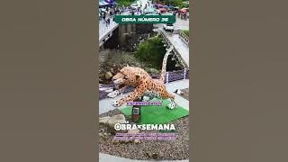 (Publivideo) Un puente con símbolo de la fuerza del jaguar enlaza comunidades en Cantón Mera