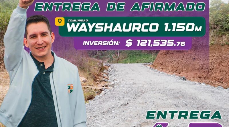 Pastaza: (Invitacion) Se viene la obra por semana numero 42 del Gobierno del animo