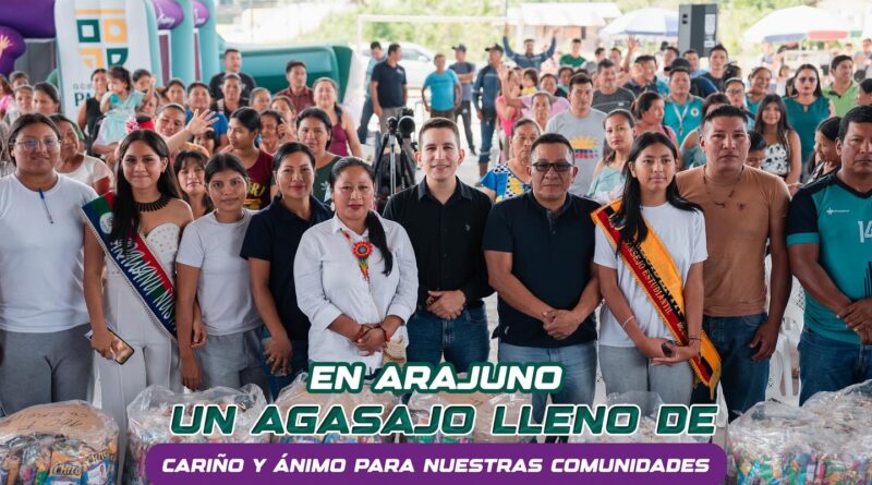 (Publinota24) Arajuno vivió una Navidad llena de alegría y cercanía.