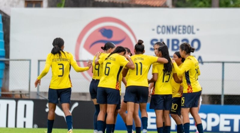 Ecuador le ganó a Perú y avanzó en el Sudamericano Femenino Sub 20: