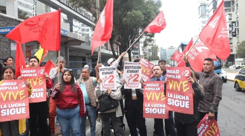 Ecuador: CNE elimina a Unidad Popular y Construye de cara a las próximas elecciones