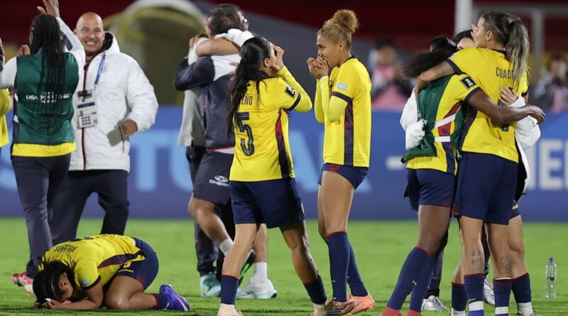 Ecuador femenino clasifico a la repesca para el mundial Brasil 2027