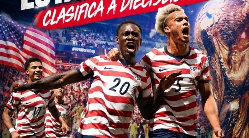 Estados Unidos rumbos a los 16avos del mandila de futbol 2026