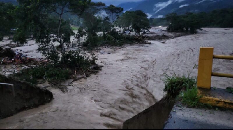 Zamora Chinchipe: aluvion deja al momento cinco fallecidos