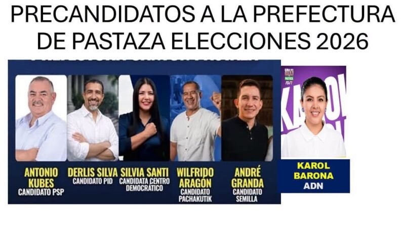 Wilfrido Atragón lidera primera encuesta de notiamazonia realizada a traves de facebook para prefectura de Pastaza